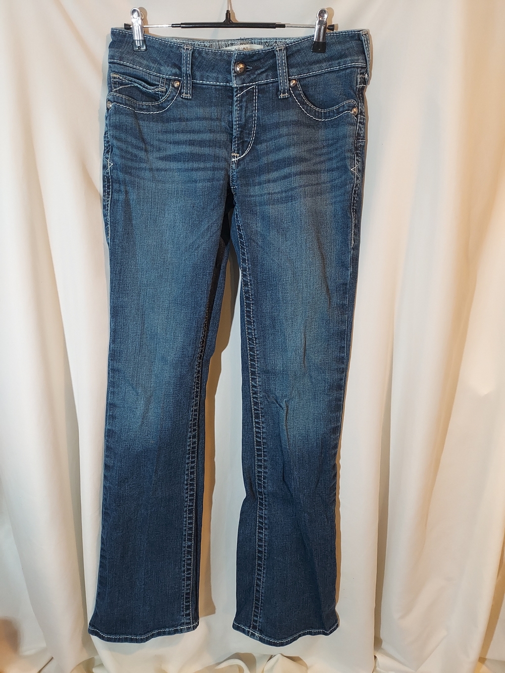 Ariat R.E.A.L. Women’s Performance Stretch Bootcut Jeans Medium Wash Size 28L
